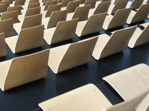 Hall seats Stock-Fotos