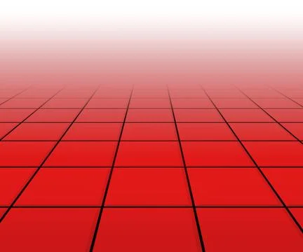 Hall spotlight red floor background Stock Illustration