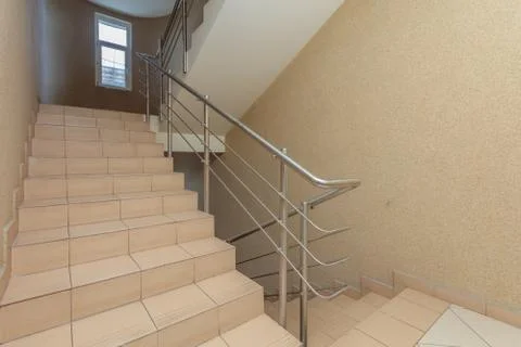 Hall with stairs Foto stock