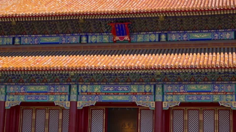 Hall of Supreme Harmony in Forbidden City 動画素材 65259299