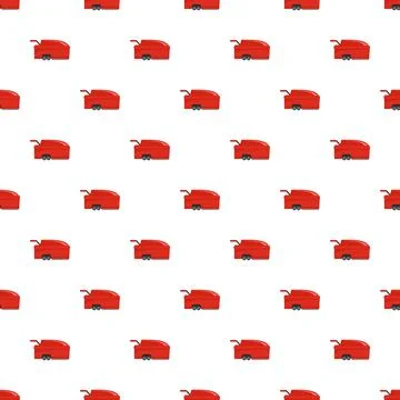 Hall vacuum cleaner pattern seamless Illustrazione stock