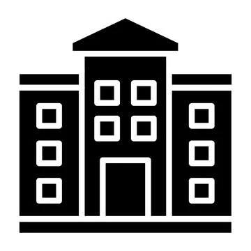Hall Vector Icon Design Illustration Illustrazione stock