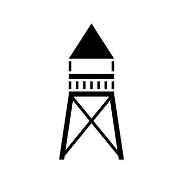 Hall vector icon, full black Stock Illustration
