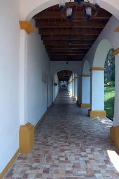 Hall way Stock Photos