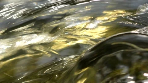 Hallamölla, Water fall, Skåne, Sweden Stock Footage 221576953