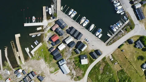 Hallarna harbor Stock Footage 109543309