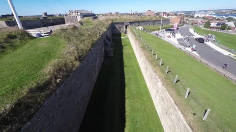 Hallfax fort 4K Video stock 83369997