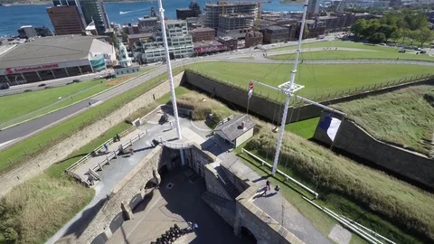 Hallfax fort Video stock 83369932