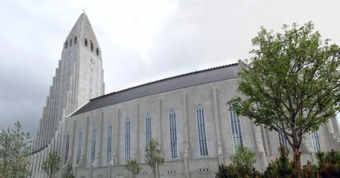 Hallgrimskirkja Stock Photos