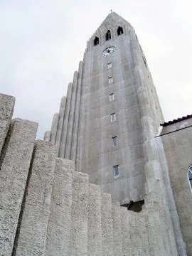 Hallgrimskirkja Stock Photos