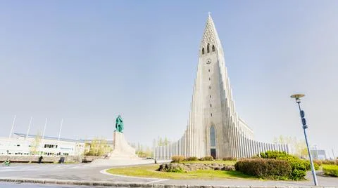 Hallgrimskirkja Stock Photos