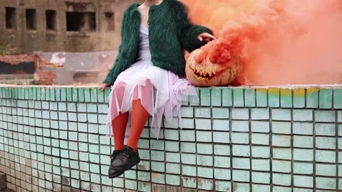 Halloween 1 Stock Footage 283754870