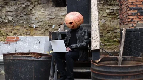Halloween 3 Stock Footage 283754876