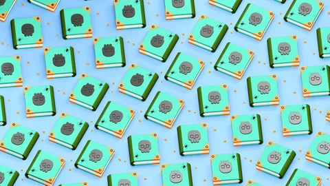 Halloween 3D Background 4  Stock Footage 314565998