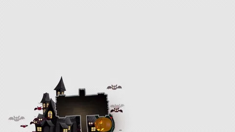 Halloween 4K Lowerthird Stock Footage 316830252