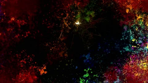 Halloween abstract background fire light Stock Footage 200982590