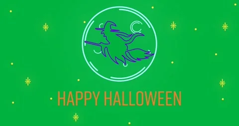Halloween Alpha Overlays Stock Footage 325565637