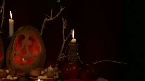 Halloween Attributes 库存影片 22283887