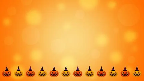 Halloween background - 3D render Stock Illustration