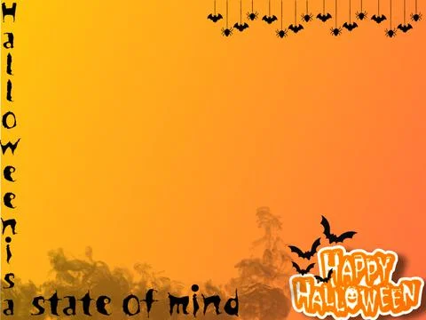 Halloween background With copy space text Illustrazione stock