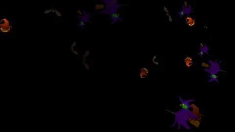 Halloween background Stock Footage 81185686