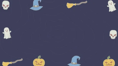 Halloween background Stock Footage 339286311