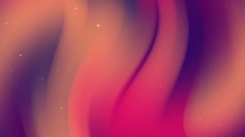 Halloween background with glowing waves and starry lights Stock Footage 315019130