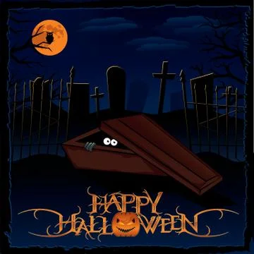 Halloween background Stock Illustration