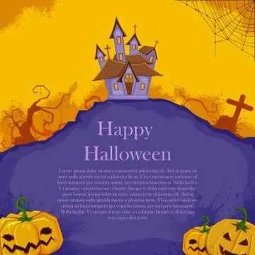 Halloween Background Stock Illustration
