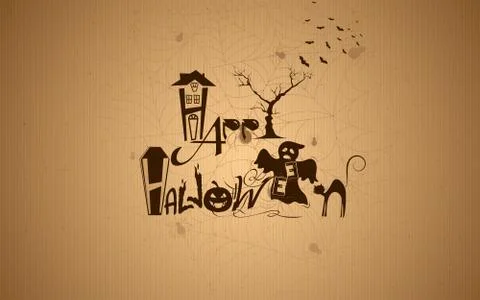Halloween Background Stock Illustration