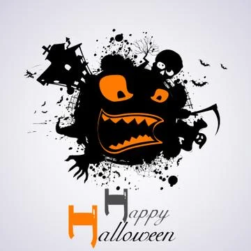 Halloween Background Stock Illustration