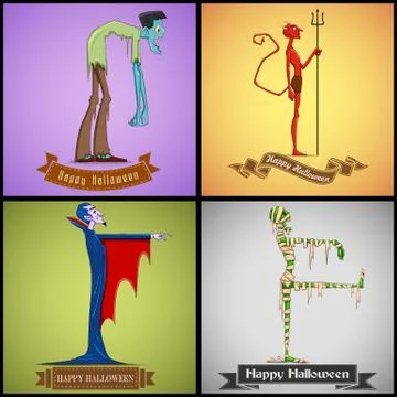 Halloween Background Stock Illustration