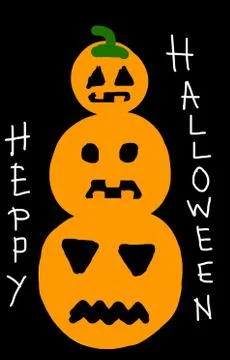 Halloween background Stock Illustration