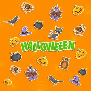 Halloween Background Stock Illustration