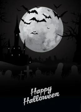Halloween background Stock Illustration
