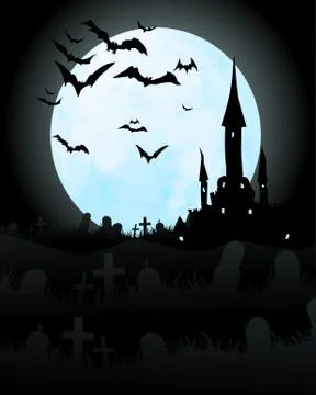 Halloween background Stock Illustration