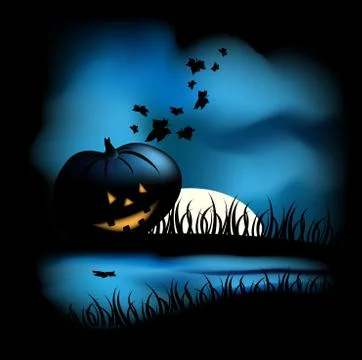 Halloween background Stock Illustration