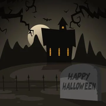 Halloween Background Stock Illustration