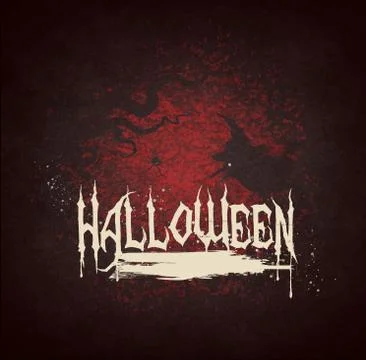 Halloween background Stock Illustration