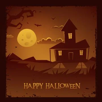 Halloween Background Stock Illustration