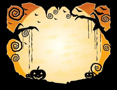Halloween Background 스톡 일러스트