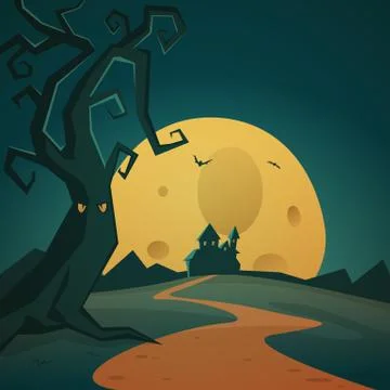 Halloween Background Stock Illustration