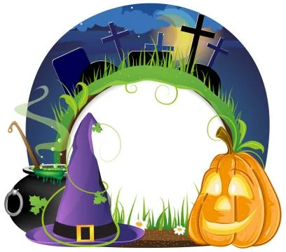 Halloween background Illustrazione stock