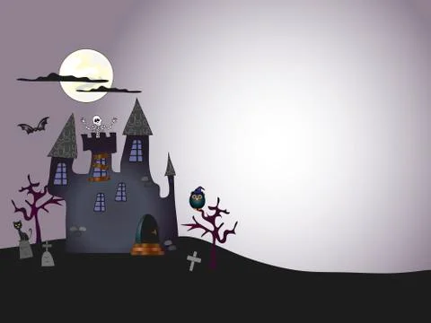 Halloween background Stock Illustration