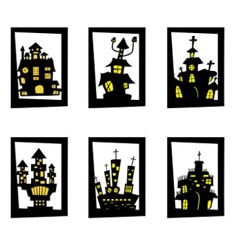 Halloween Background Illustrazione stock