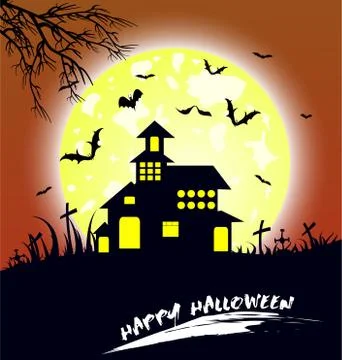 Halloween Background Stock Illustration