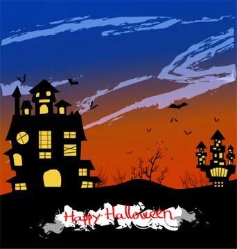 Halloween Background Stock Illustration
