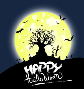 Halloween Background Stock Illustration