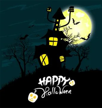 Halloween Background Stock Illustration