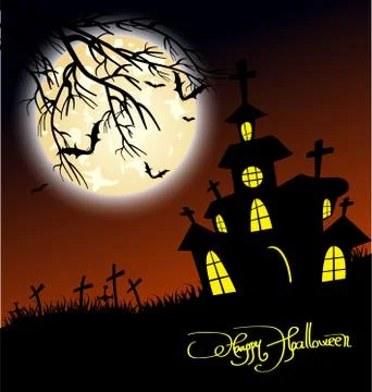 Halloween Background Stock Illustration